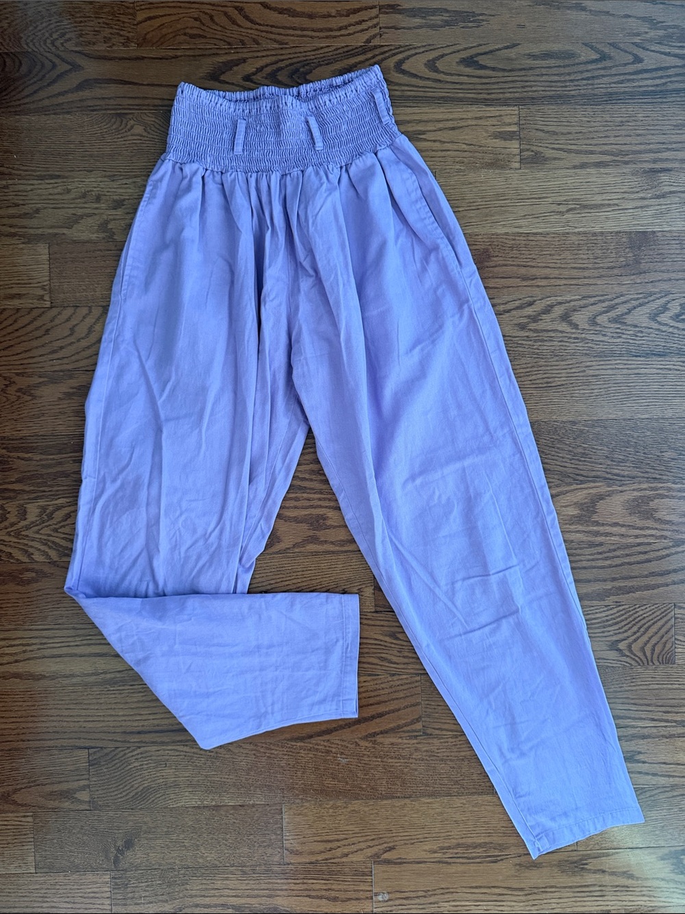 Lucy & Yak Vintage Alexa Organic Cotton Trousers Lavender Size S